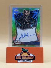 2026 Topps Chrome WWE Blue Brand Auto Green /99 - Alexa Bliss