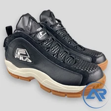 Fila Grant Hill 2 Woven  Black Gum Men's Size 9.5 1BM01363 022