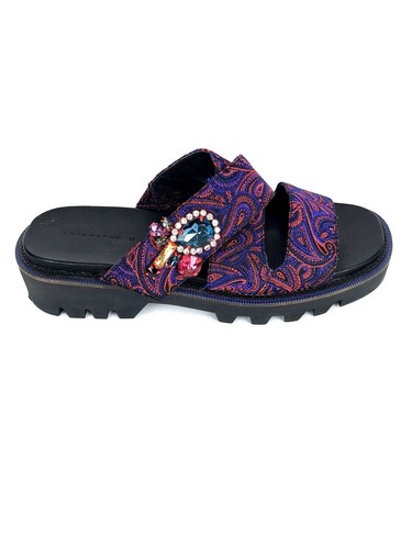 ZARA Sandals Women's Paisley Straps 