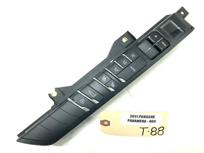 2010-2016 PORSCHE PANAMERA 970 RIGHT CENTER CONSOLE TRIM PANEL SWITCHES OEM.