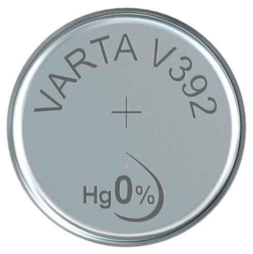 5 X Varta 392 Batteria Orologio Cella A Bottone 1,55 V SR41W AG3 - Foto 5