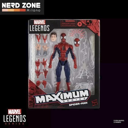 Spider-Man Action Figure HASBRO Marvel Legends - Maximum Series - Picture 2 of 8