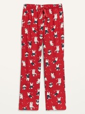 Old Navy Woman's NWT XL/Tall CoZy Warm Flannel Pajama Pants in Polar Bear Print