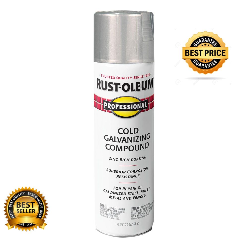 7585838 Professional Cold Galvanizing Compound Spray Paint, 20 Oz