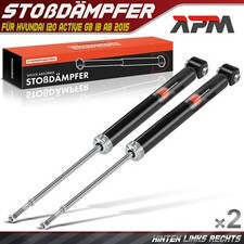 2x Stoßdämpfer Gasdruck Hinten Links Rechts für Hyundai i20 Active GB IB ab 2015