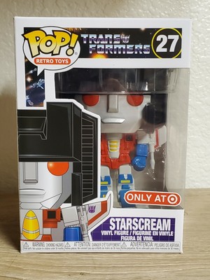 Funko Pop Retro Toys Transformers Starscream 27 Only at Target Exclusive | eBay