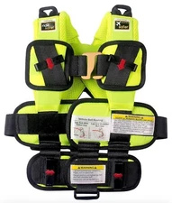 RideSafer Travel Vest w/ Backpack Ride Safer Car Seat Yellow - XS Extra Small