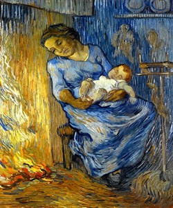 vincent van gogh baby