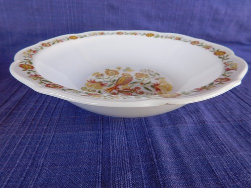Sango Wild Country Ming Garden 10" ROUND SERVING BOWL flora & bird AS-IS - Picture 8 of 9