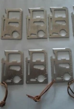 Stanley Hardware  Multi Tool Credit Card Pocket Tool Lot of 6 ~  10 in 1