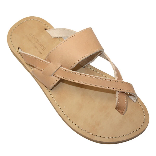 Greek leather shop sandals mens