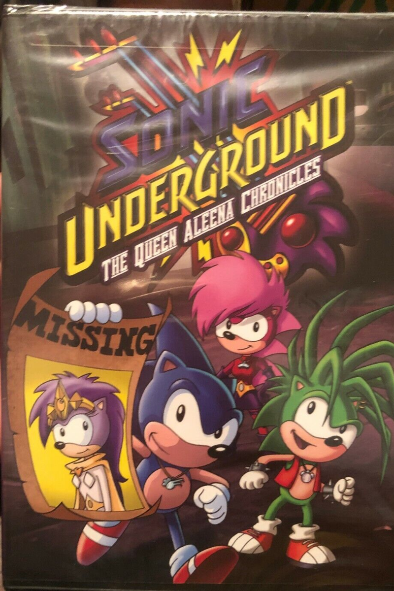 Sonic Underground-The Queen Aleena Chronicles DVD-Brand New-SHIPS