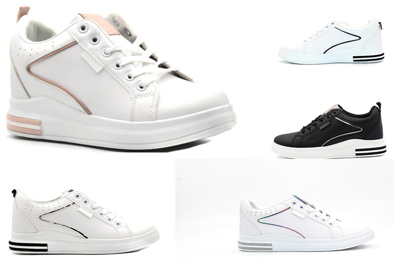 skechers ladies wedge trainers