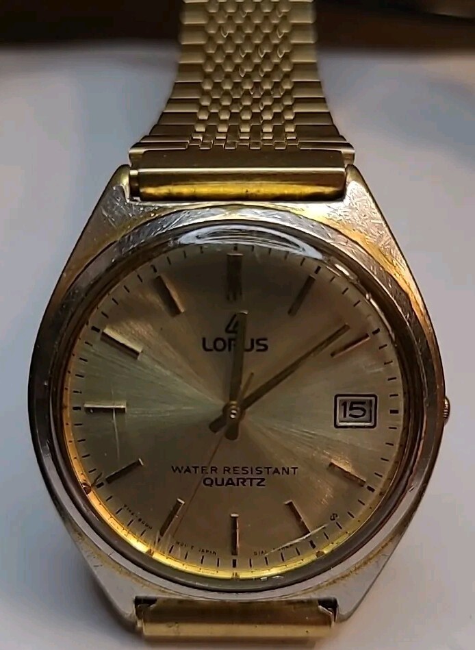 Ancient Lorch コート size 42 Vintage Lorus Water Resistant Quartz Watch Y142-8000