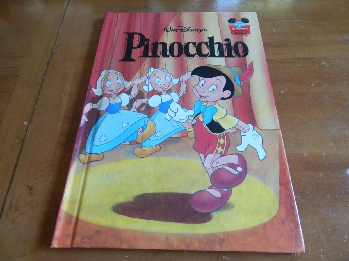 1995 Walt Disney's Wonderful World of Reading Book Pinocchio