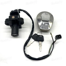Ignition Switch Fuel Gas Cap Lock Set Fit For 1984-1987 Honda Shadow 700 VT700C