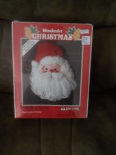WONDERART AUNT LYDIA'S  SANTA CLAUS K131 KIT COPYRIGHT 1991