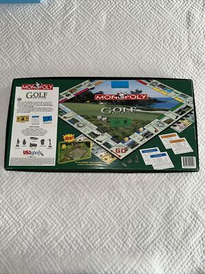 Monopoly Golf Edition Opened but UNPLAYED Most Parts for sale