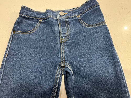 Levi's Girls Elastic Waist Jeans - Size 7 Reg - Picture 4 of 6
