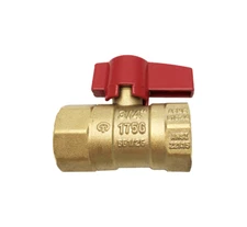 THEWORKS® Brass Threaded Gas Ball Valve, 3/4" FIP x FIP