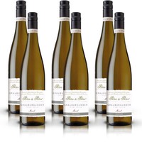 6 Flaschen Peter & Peter Grauburgunder Pinot Grigio Weisswein, Trocken (6X0,75L)