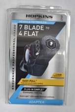 Hopkins Towing Solutions 7 Blade to 4 Flat Flex Adapter Easy Pull Module 47348