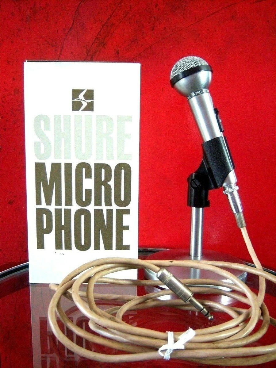 SHURE、RODE 等　マイク　まとめ売り Vintage RARE 1960's DuKane 7A760 / Shure 533SA harp microphone w
