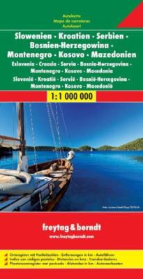 Slowenien / Kroatien / Serbien / Bosnien-Herzegowina / Montenegro / Kosovo / Maz