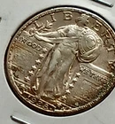 1928 S  STANDING LIBERTY QUARTER, ALL ORIGINAL AU+++
