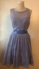 Aspeed design fashion bridesmaids party lace purple dress size XL