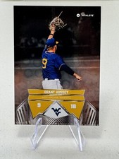 GRANT HUSSEY 2025 Onit West Virginia Baseball Silver Holo Parallel Insert P-2