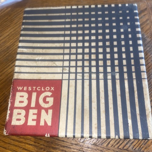 Vintage Westclox big Ben loud No201 very rare New