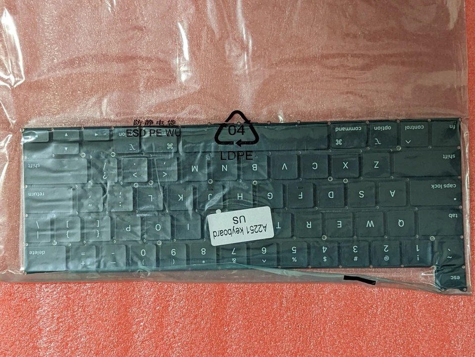 New Keyboard US for MacBook Pro 13" 2020 A2251 EMC 3348 MWP42 MWP52 MWP62 MWP72 - Image 4 of 4