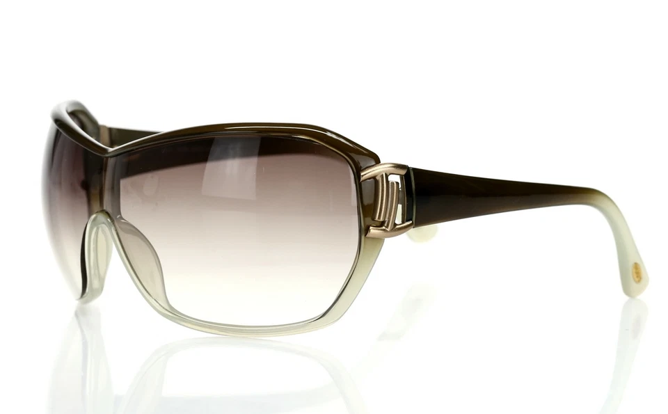 Óculos de sol feminino Tod's TO22 marrom escudo tamanho grande 139665 - Imagem 2 de 4