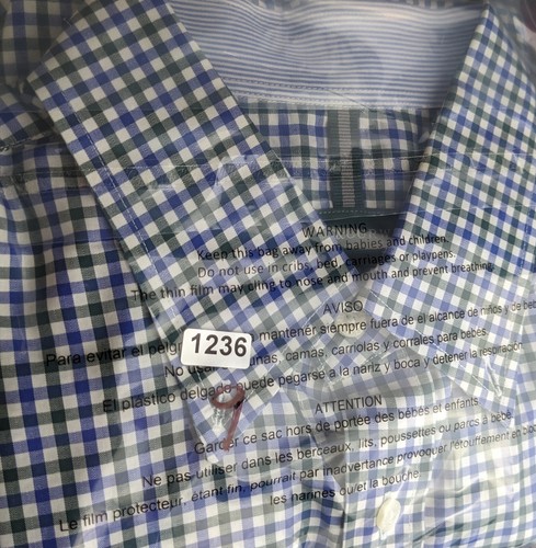 Kent & Curwen Mens Shirt Classic Fit Casual 44" Chest - Picture 8 of 8