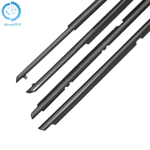 Para Toyota Camry 2007-2011 molduras de ventana molduras impermeabilización correas de sellado negro - Imagen 10 de 15
