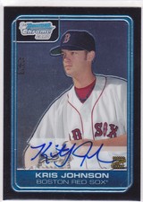 2006 Bowman Chrome Draft Draft Picks #68 Kris Johnson Autograph RC Rookie