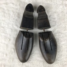 Vintage Wooden Shoe Trees Forms Stretcher 7-3 Flaws Read