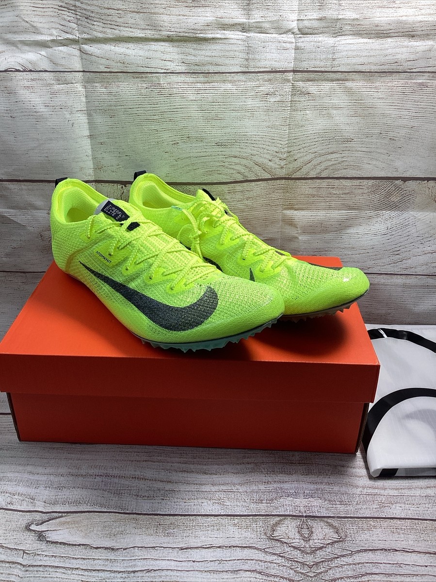 Nike Zoom Superfly Elite 2 Track Spike Shoes Sz 9.5 Volt