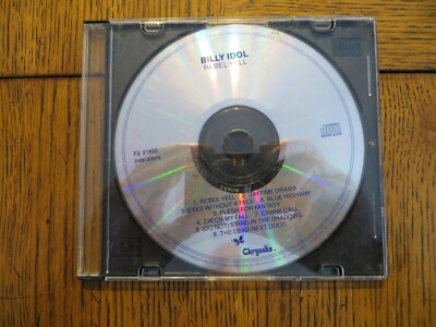 Billy Idol - Rebel Yell - Chrysalis F2 21450 GOOD CD!!!