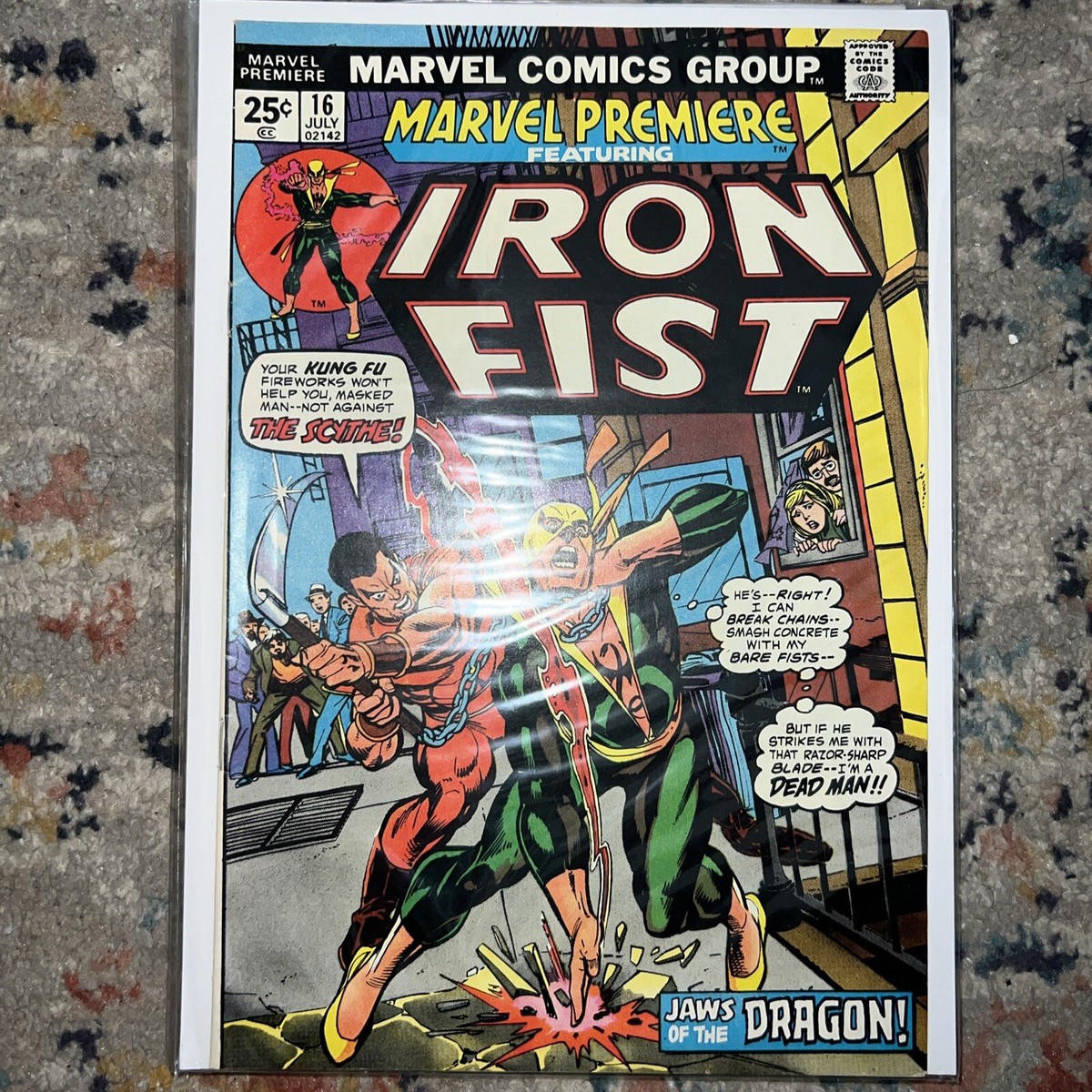 Marvel Premiere # 16 - 2nd Iron Fist, 1st Shou-Lao the Undying | eBay