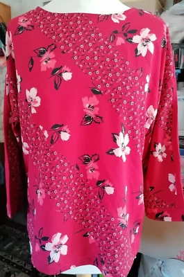 Top  "Laura Torelli " Gr.S  Polyester Viscose Elasthan - Bild 1 von 4
