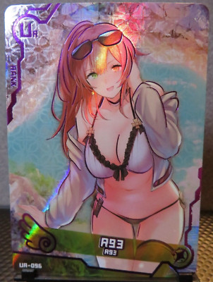 Blaser R93 Girls' Frontline UR Holo Card Ultra Rare Goddess Story CCG NM Waifu