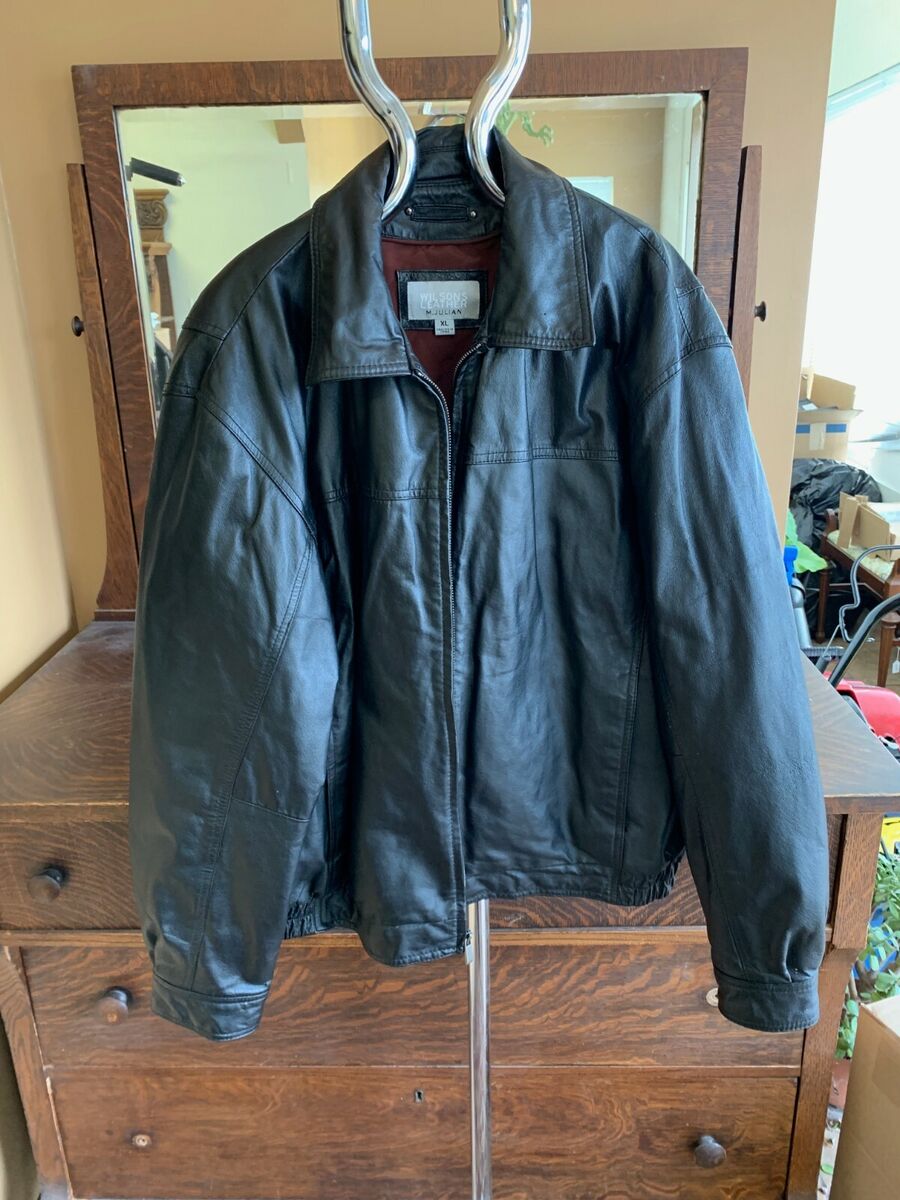 Vintage M Julian Wilsons Leather Jacket - XL - Extra Large Vintage M Julian Wilsons Leather Jacket - XL - Extra Large