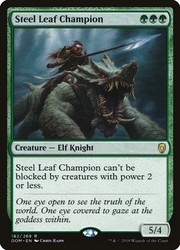Steel Leaf Champion 182/269 Dominaria Foil