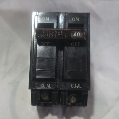 General Electric TQL2140 Type TQL-AC Circuit Breaker 40A 2-Pole Common Trip