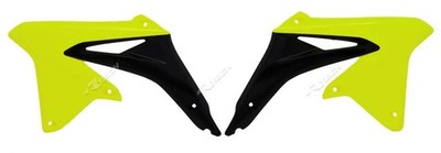 RACETECH R-CVRMZGFNR08 Kühlerspoiler neongelb/schwarz Suzuki RM-Z450