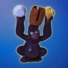 Vintage 1999 Disney Tarzan Burroughs McDonald's Terk Plastic Figure Happy Meal