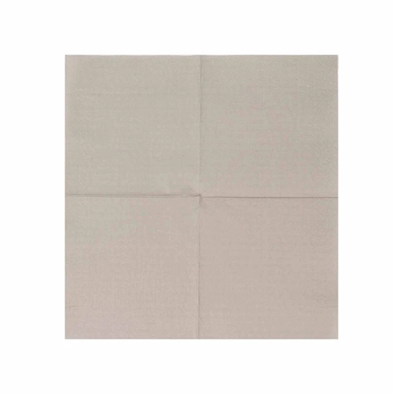 PLATA 50 SERVILLETAS de papel desechables suaves de 2 capas para cena cóctel decoraciones de fiesta Foto 3 de 4