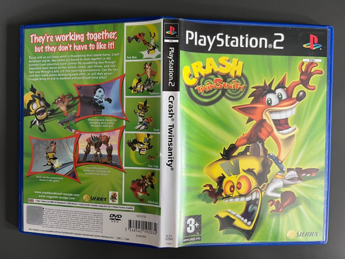Crash Twinsanity - Sony PS2 Playstation 2 Game PAL CIB Black Label - Picture 2 of 3